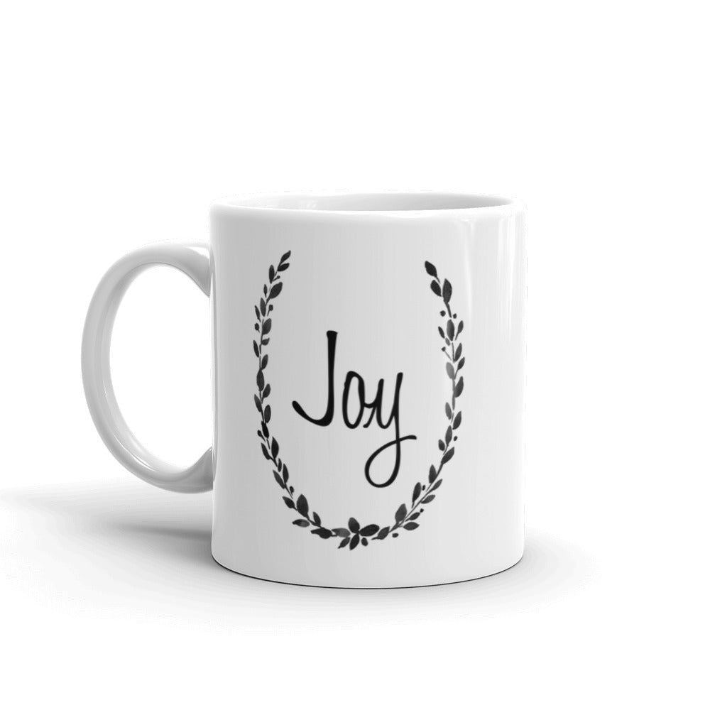 Joy Mug Black and White – Susan Windsor